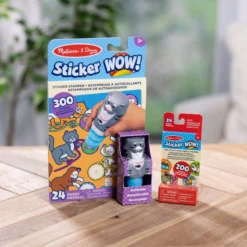 Sticker WOW!™ Cat Bundle: Activity Pad & Sticker Stamper + Mini Activity Pad and 200 Refill Stickers