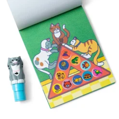 Sticker WOW!™ Cat Bundle: Activity Pad & Sticker Stamper + Mini Activity Pad and 200 Refill Stickers