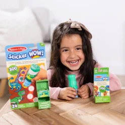 Sticker WOW!™ Dinosaur Bundle: Activity Pad & Sticker Stamper + Mini Activity Pad and 200 Refill Stickers