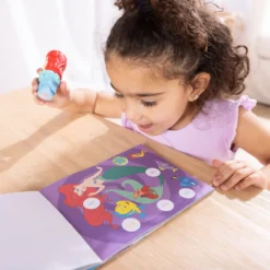 Sticker WOW!™ Disney Ariel Bundle: Activity Pad & Sticker Stamper + Mini Activity Pad and 200 Refill Stickers
