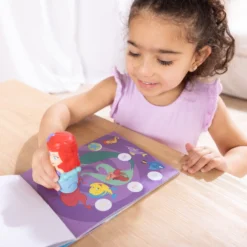 Sticker WOW!™ Disney Ariel Bundle: Activity Pad & Sticker Stamper + Mini Activity Pad and 200 Refill Stickers