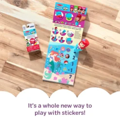 Sticker WOW!™ Disney Ariel Bundle: Activity Pad & Sticker Stamper + Mini Activity Pad and 200 Refill Stickers