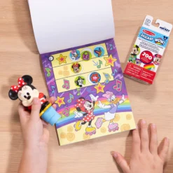 Sticker WOW!™ Disney Minnie Mouse Bundle: Activity Pad & Sticker Stamper + Mini Activity Pad and 200 Refill Stickers