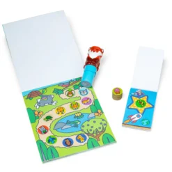 Sticker WOW!™ Fox Bundle: Activity Pad & Sticker Stamper + Mini Activity Pad and 200 Refill Stickers