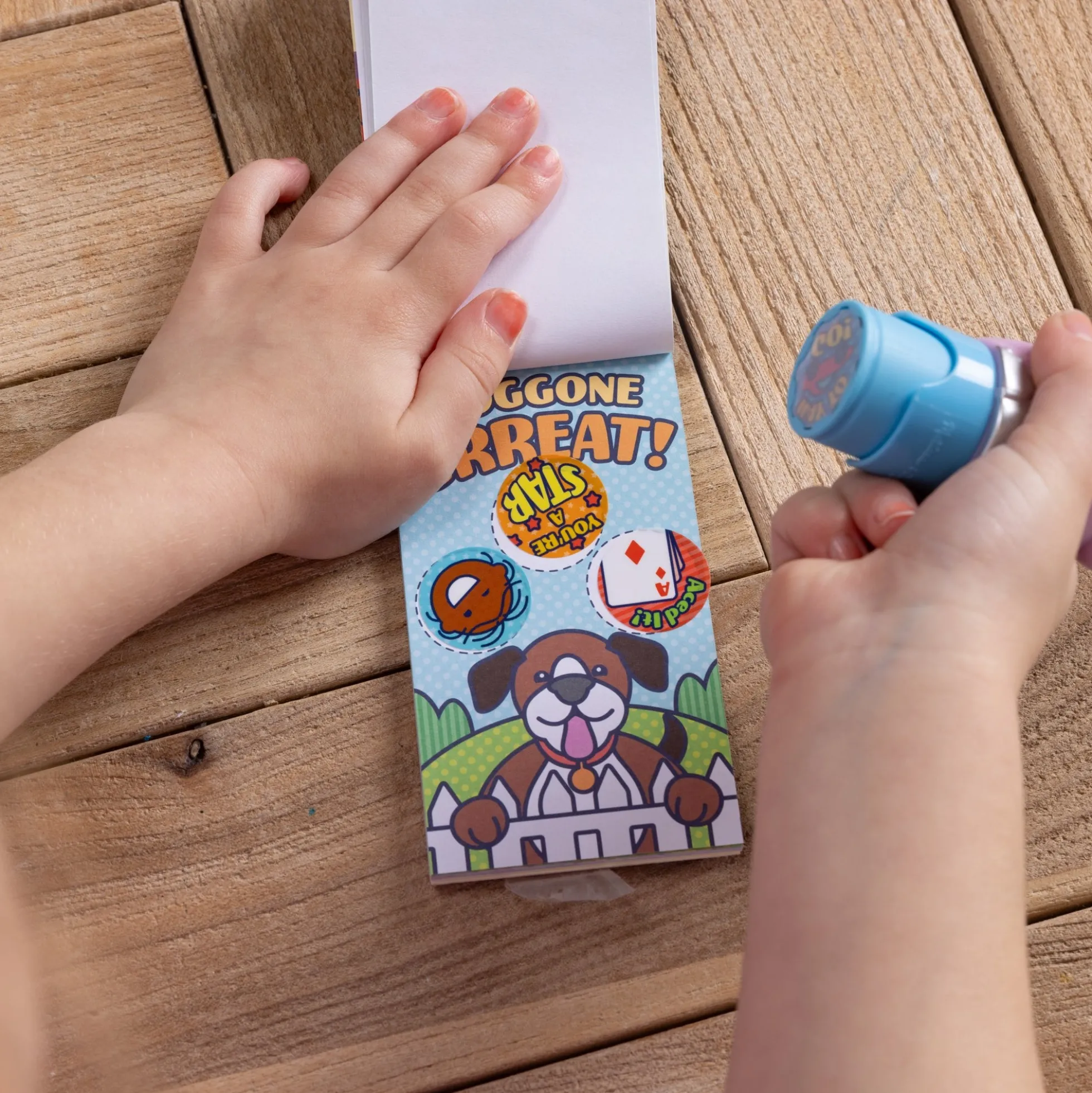 Sticker WOW!® Mini Activity Pad & Refill Stickers - Way to Go! (200+ Stickers, Stamper Not Included)