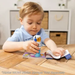 Sticker WOW!® Mini Activity Pad & Refill Stickers - Surprise Pack 1 (200+ Stickers, Stamper Not Included)