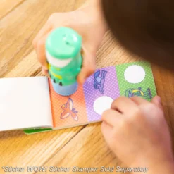 Sticker WOW!® Mini Activity Pad & Refill Stickers - Dinosaur (200+ Stickers, Stamper Not Included)