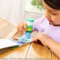 Sticker WOW!® Mini Activity Pad & Refill Stickers - Dinosaur (200+ Stickers, Stamper Not Included)
