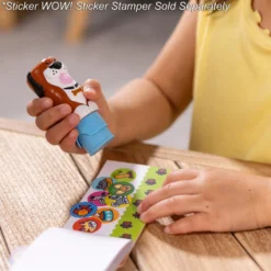 Sticker WOW!® Mini Activity Pad & Refill Stickers - Pets (200+ Stickers, Stamper Not Included)