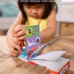 Sticker WOW!® Mini Activity Pad & Refill Stickers - Pets (200+ Stickers, Stamper Not Included)