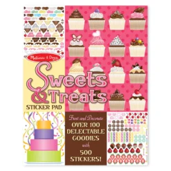 Sweets & Treats Stickers Pad