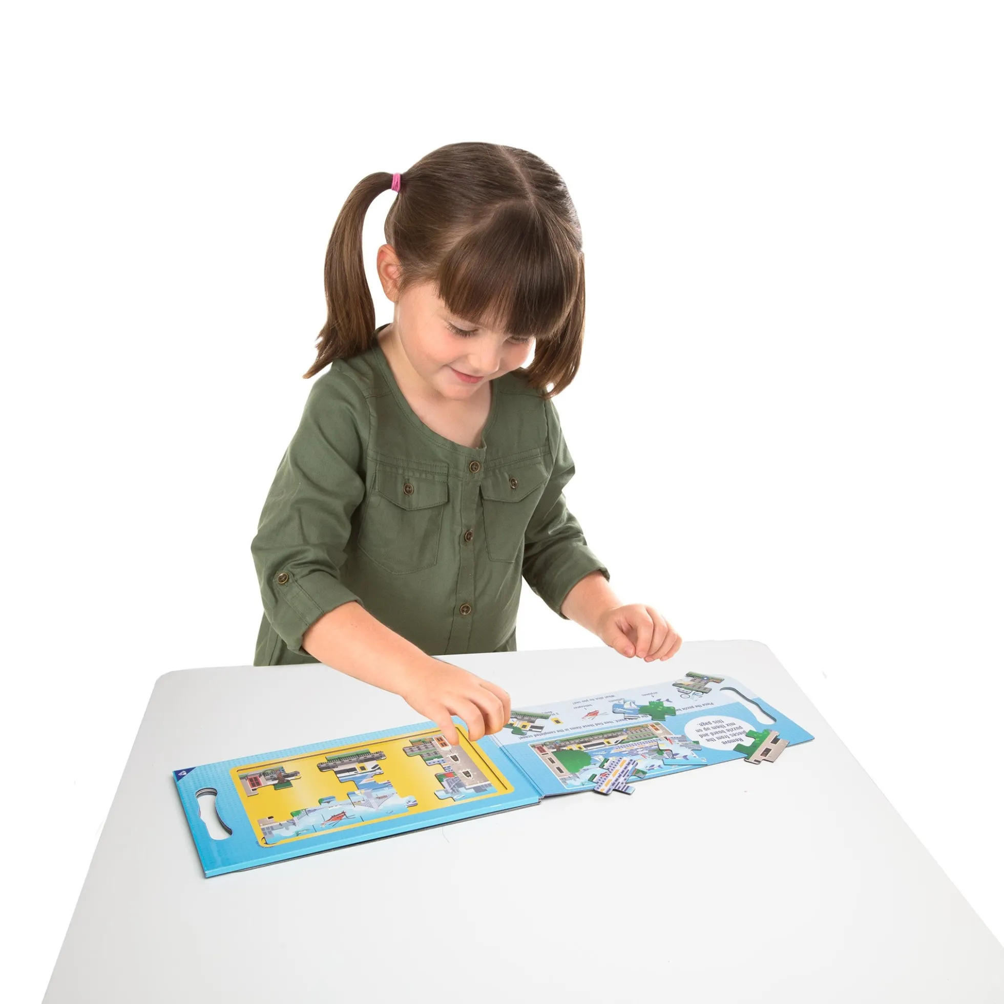 Take-Along Magnetic Jigsaw Puzzles – Vehicles