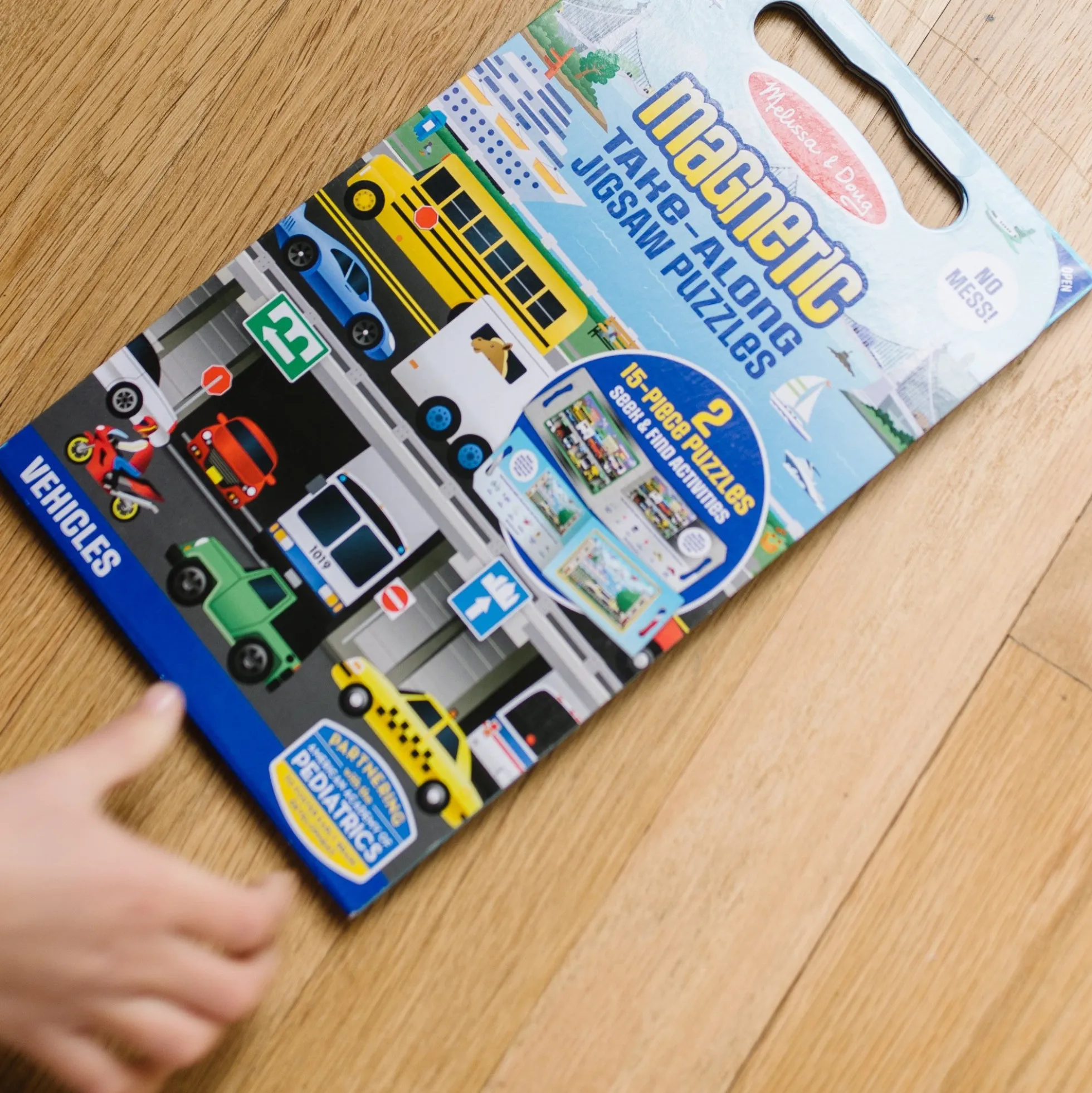 Take-Along Magnetic Jigsaw Puzzles – Vehicles