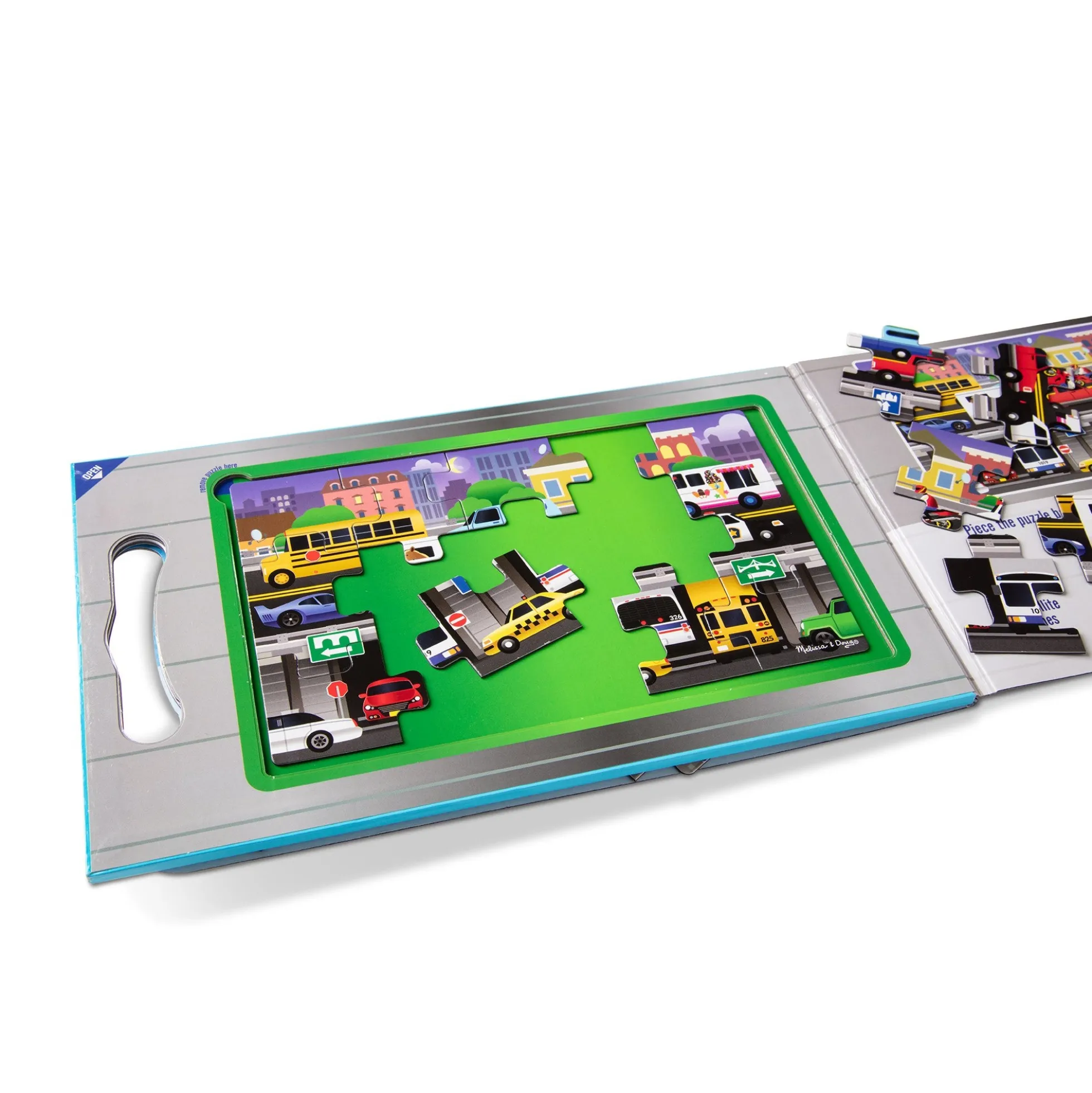 Take-Along Magnetic Jigsaw Puzzles – Vehicles