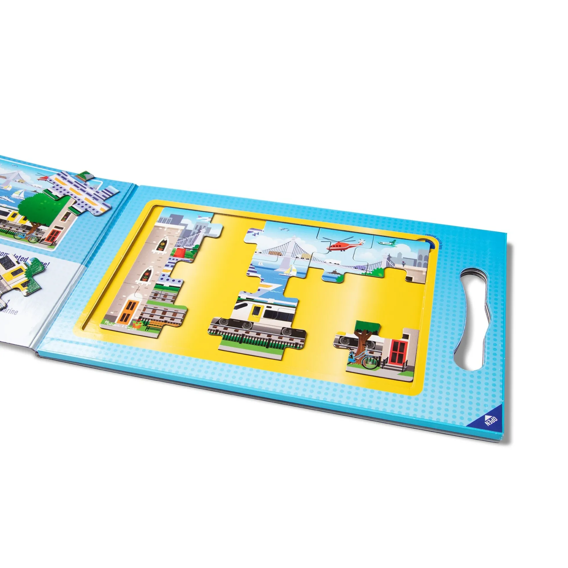 Take-Along Magnetic Jigsaw Puzzles – Vehicles