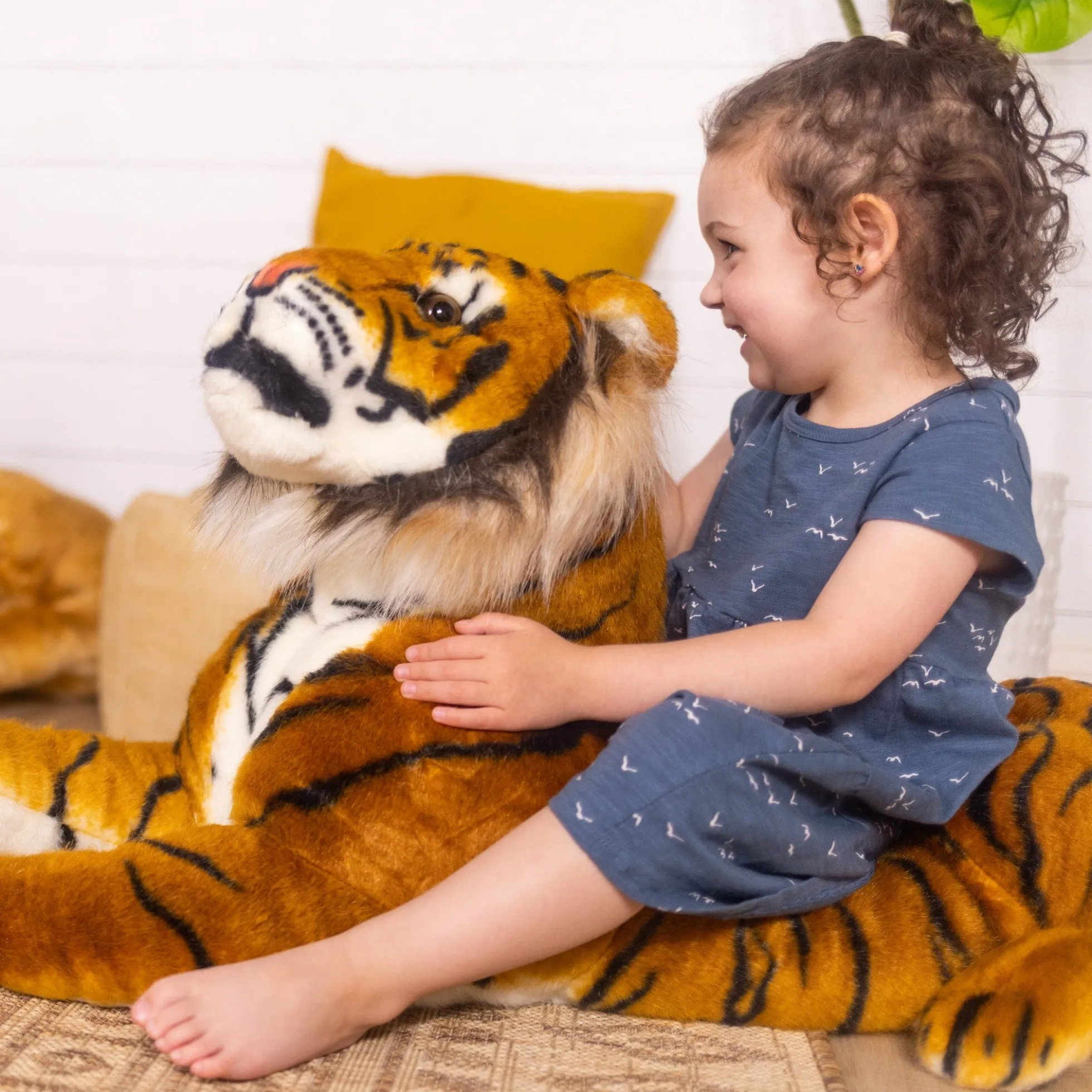 Tiger Lifelike Plush Stuffed Animal