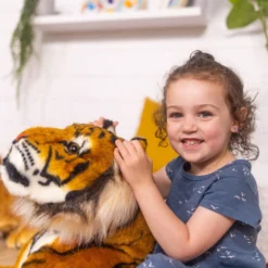 Tiger Lifelike Plush Stuffed Animal