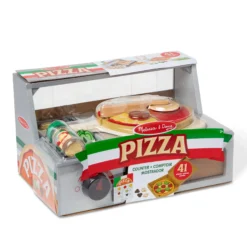 Top & Bake Pizza Counter - Wooden Play Food