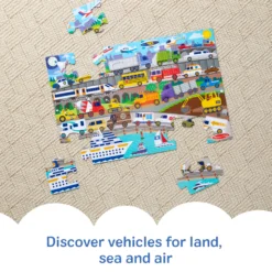 Traffic Jam Floor Puzzle - 24 Pieces