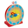 Turn & Tell Wooden Clock