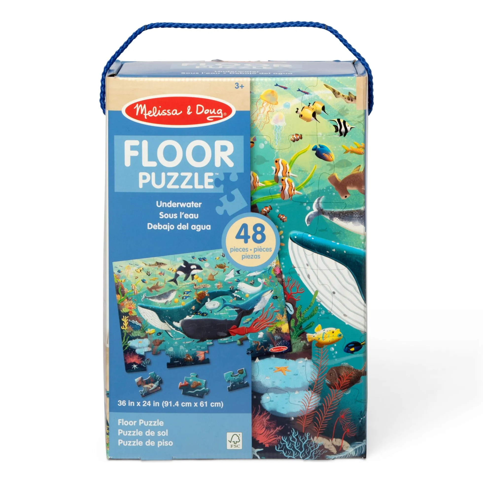 Underwater Floor Puzzle - 48 Pieces