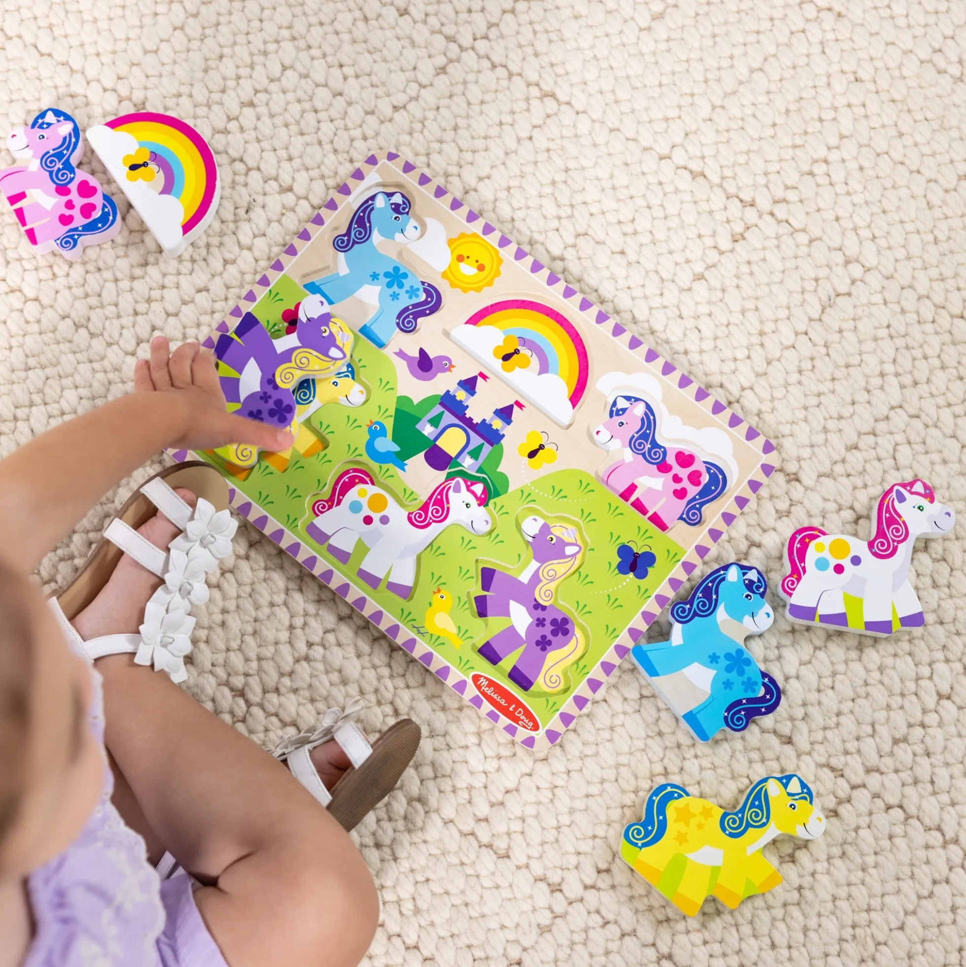 Unicorn Chunky Puzzle – 6 Pieces