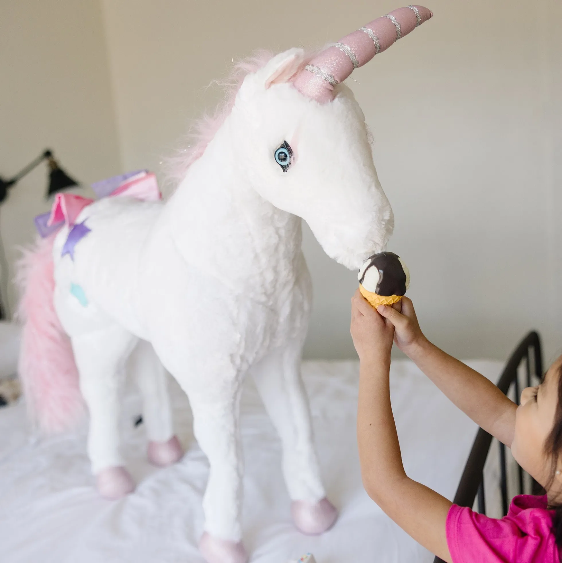 Unicorn Lifelike Plush Stuffed Animal