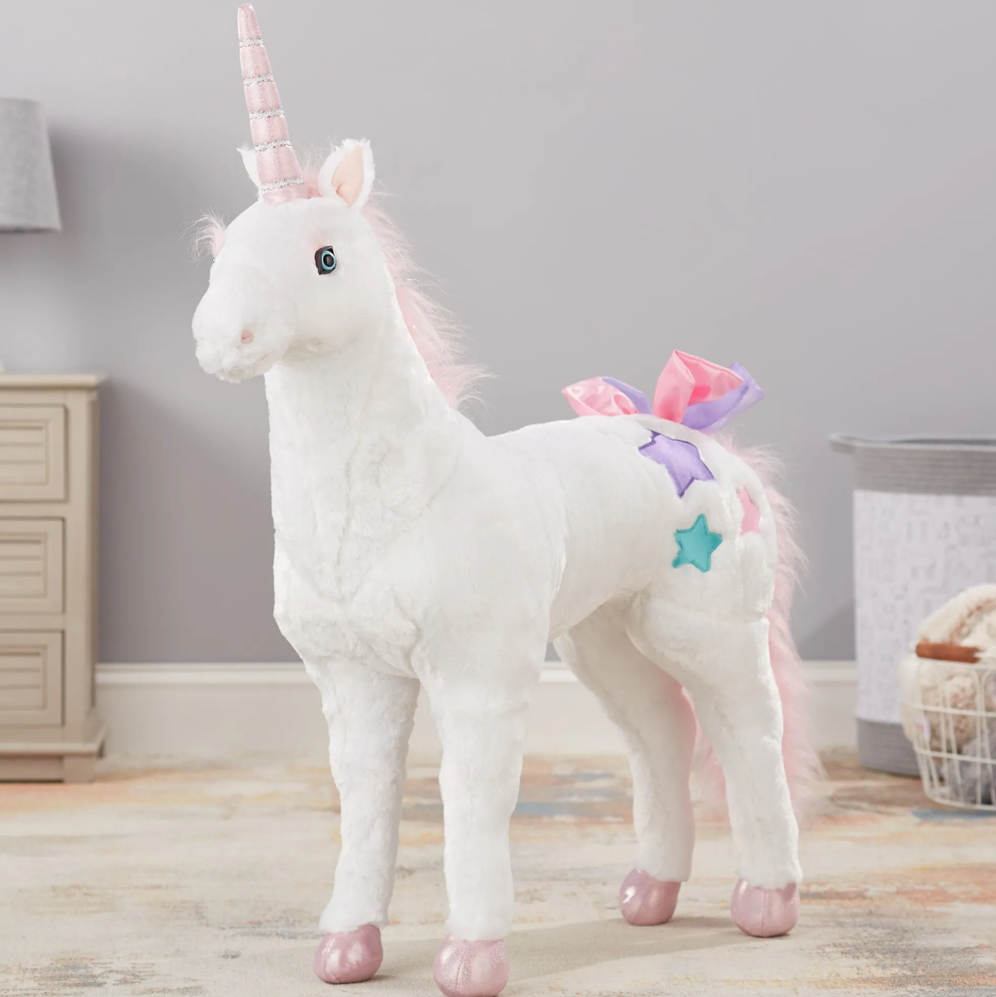 Unicorn Lifelike Plush Stuffed Animal