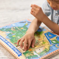 U.S.A. Sound Puzzle - 40 Pieces