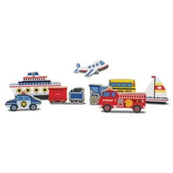 Vehicles Chunky Puzzle - 9 Pieces