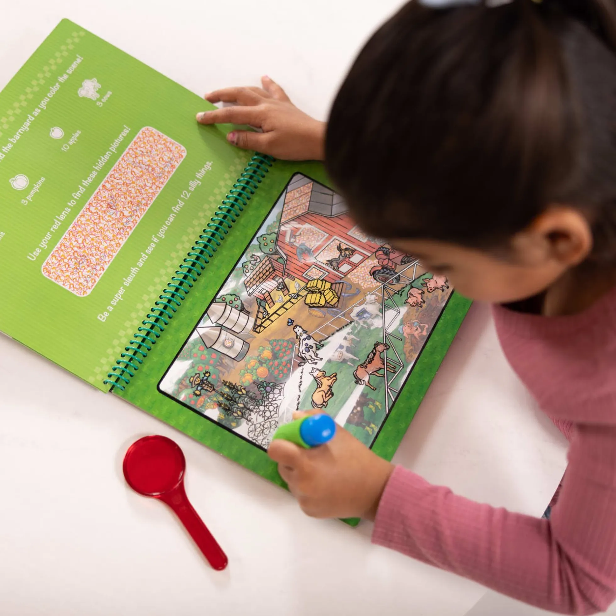 Water Wow! Animal Antics Deluxe Water-Reveal Pad - On the Go Travel Activity