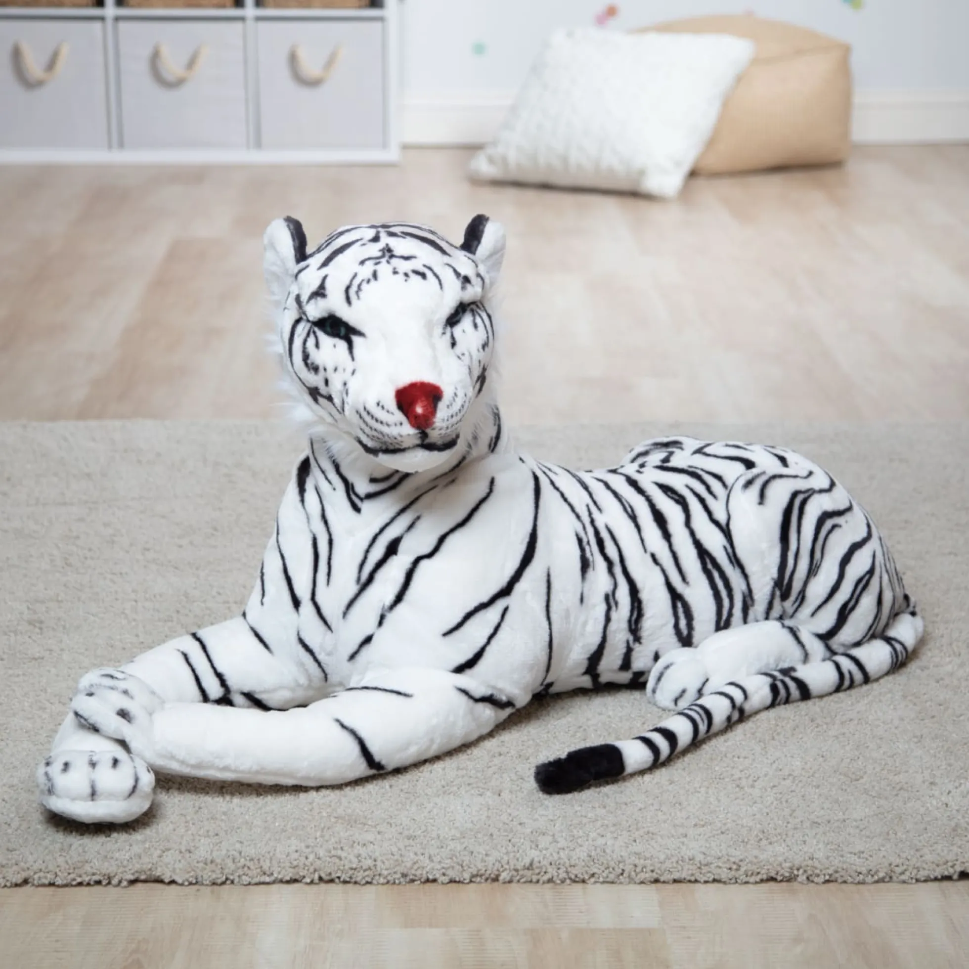 White Tiger Giant Stuffed Animal