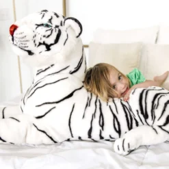 White Tiger Giant Stuffed Animal
