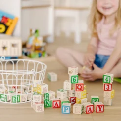 Wooden ABC/123 Blocks