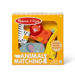 Wooden Animal Matching - Safari