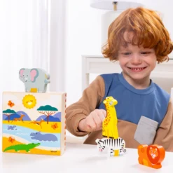 Wooden Animal Matching - Safari