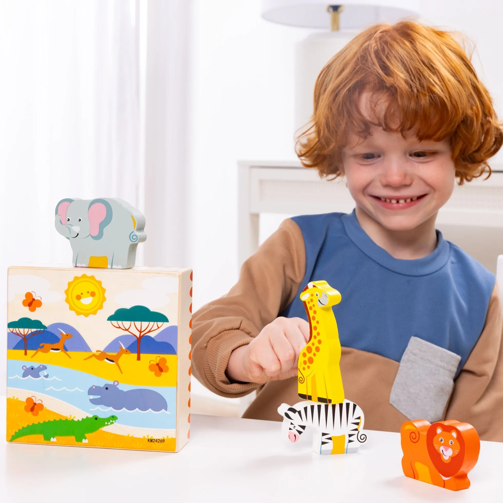 Wooden Animal Matching - Safari