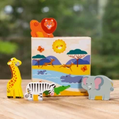 Wooden Animal Matching - Safari