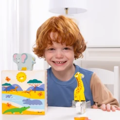 Wooden Animal Matching - Safari