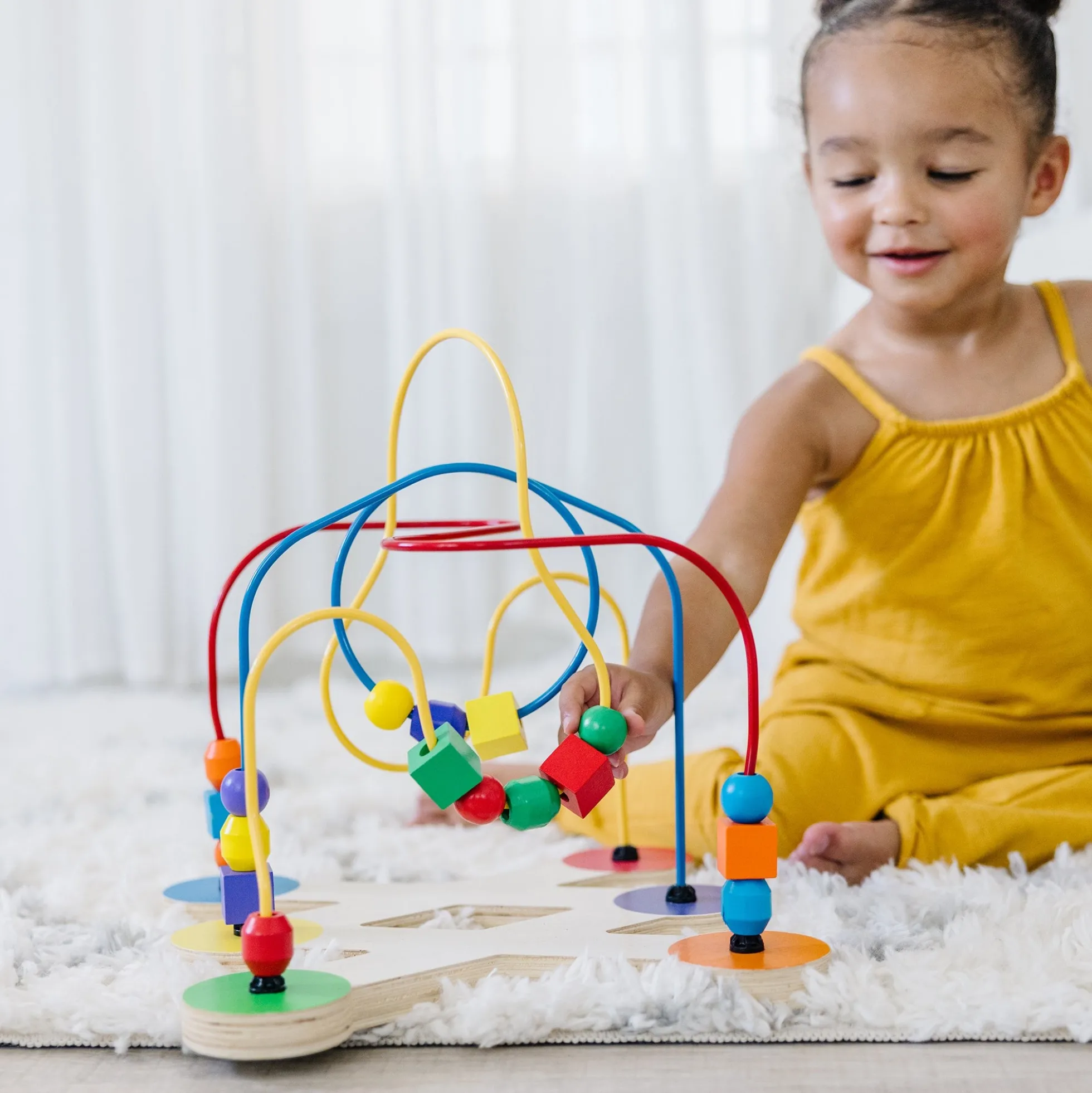 Wooden Bead Maze