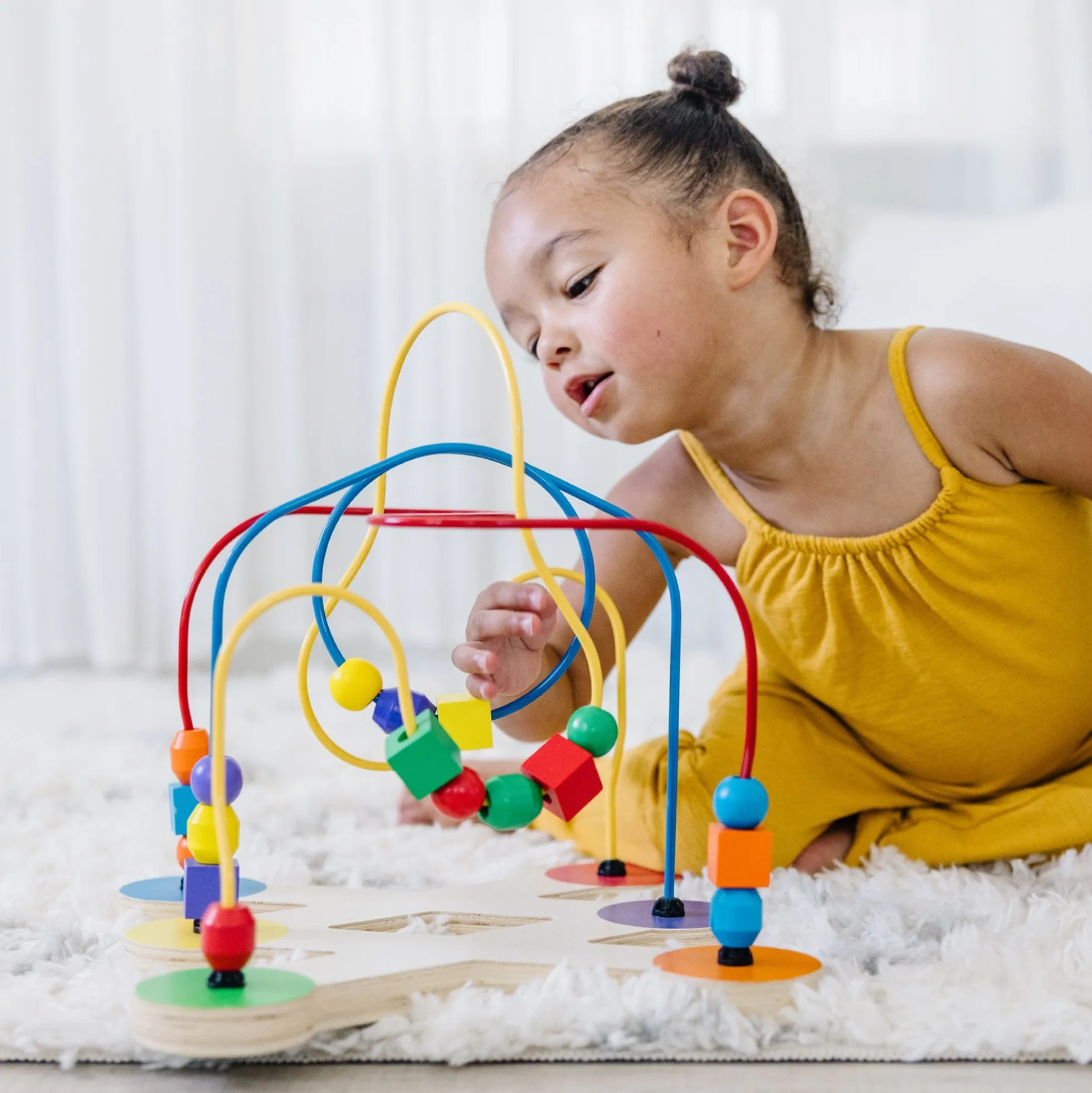 Wooden Bead Maze