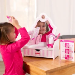 Wooden Beauty Salon Play Set