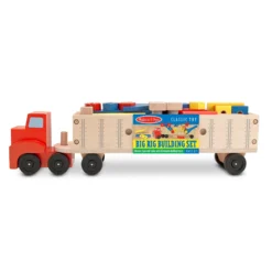 Wooden Big Rig Building Set