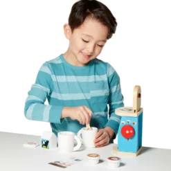 Wooden Brew & Serve Coffee Set