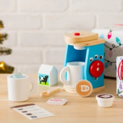 Wooden Brew & Serve Coffee Set