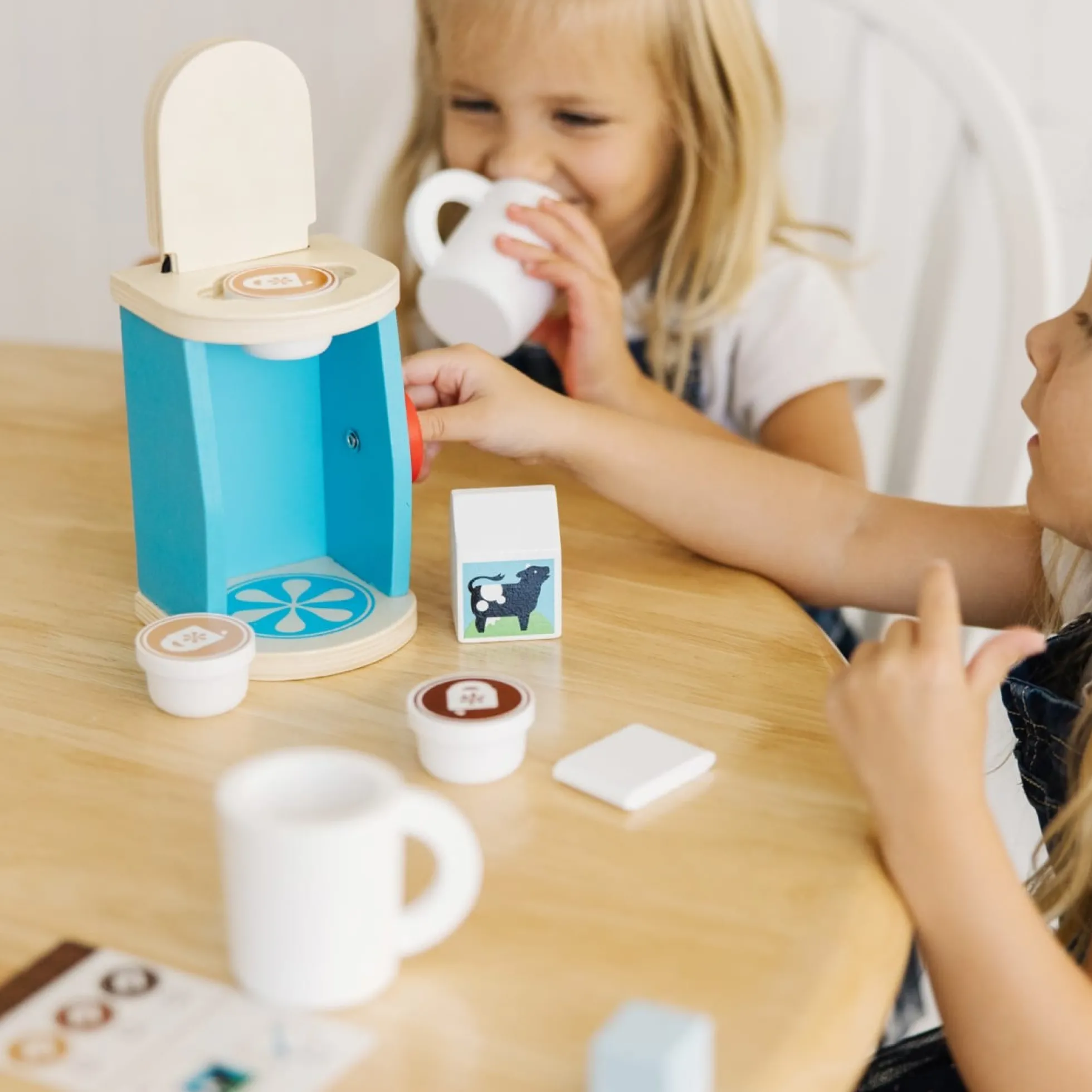 Wooden Brew & Serve Coffee Set