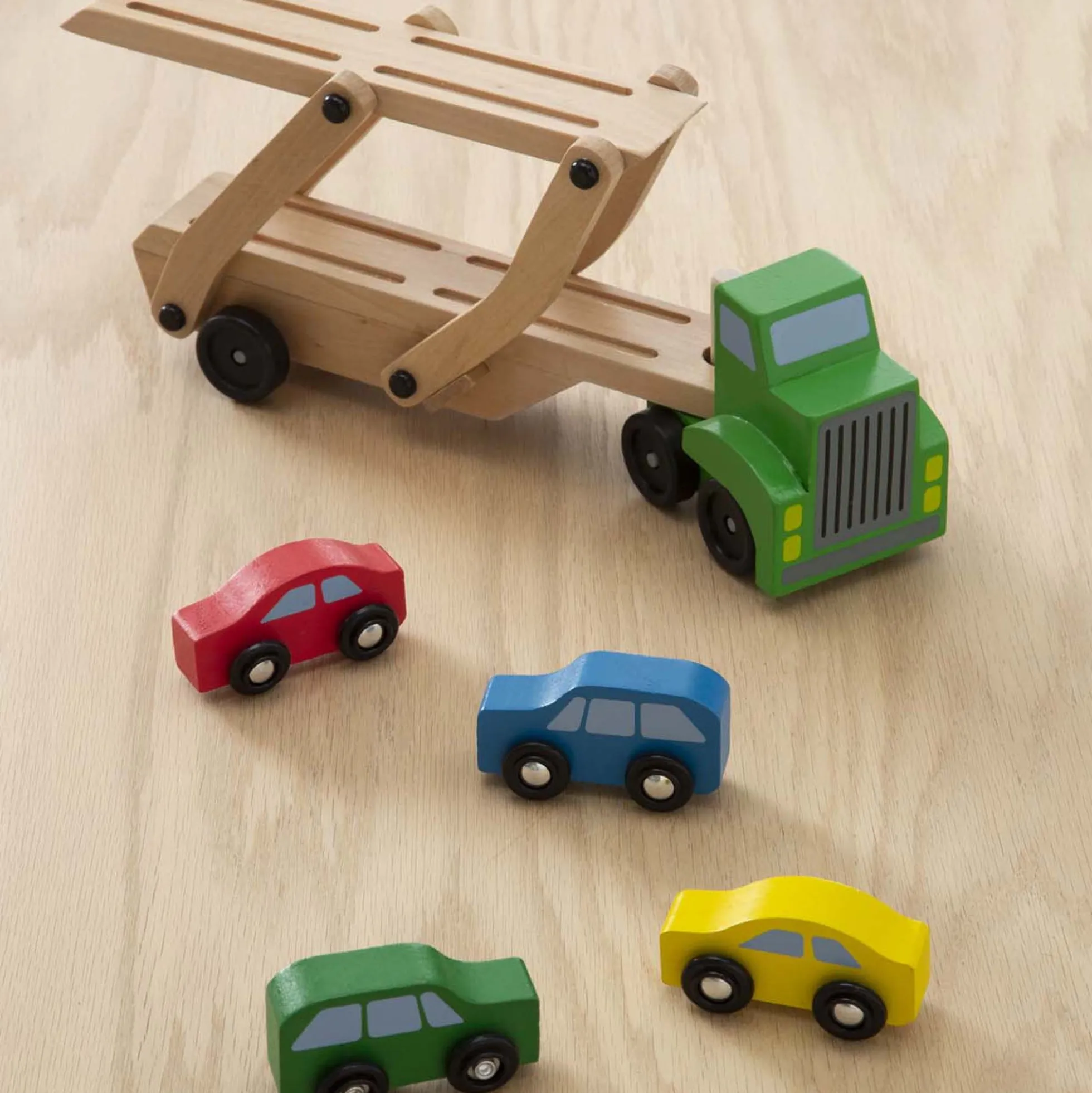 Wooden Car Carrier
