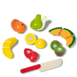 Wooden Cutting Fruit Play Food