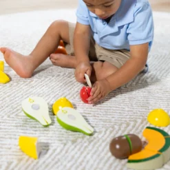 Wooden Cutting Fruit Play Food