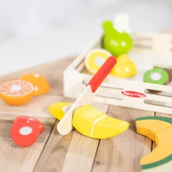 Wooden Cutting Fruit Play Food